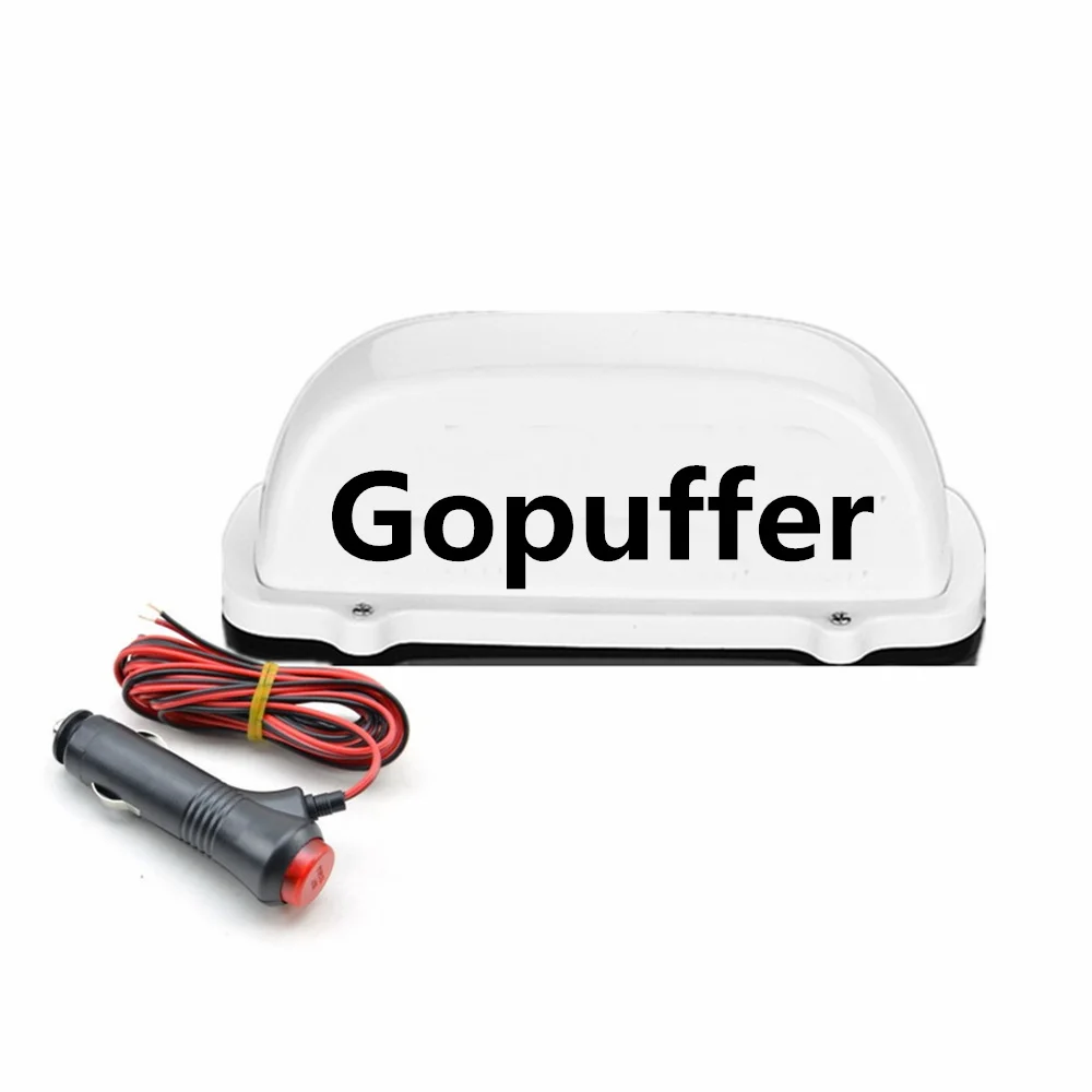 

1 шт. Водонепроницаемый светодиодный купольный светильник для автомобильных крыш светильник с базой магнита для Gopuffer пользователя и притягивающий взгляд светильник