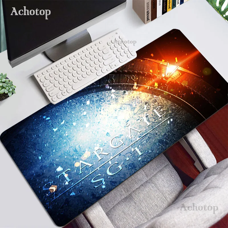 Stargate Mouse Pad Gaming Desktop Computer Mouse Mat XXL large Gamer Keyboard Mouse Pad Office Carpet Desk Play Mat padmouse