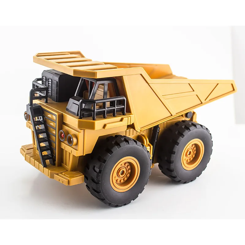 RC Dump Cement Trucks 1:24 Heavy Bulldozer Tractor Model Engineering Car Excavator Radio Controlled Car Toys for Boys Gifts