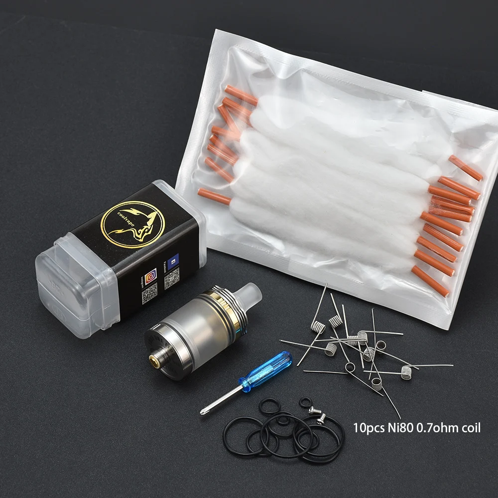 Coolvape 415 MTL RTA Atomizer 22mm średnica 4.5ml pojedyncza cewka zbiornik do odbudowy vs kayfun lite plus 2021 mtl / Zeus Rta X Mesh