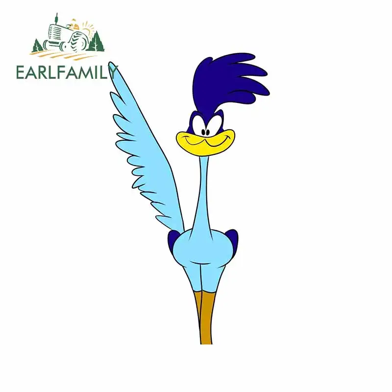 EARLFAMILY 13 см x 7,4 см для дорожных бегунов Автомобильная наклейка «сделай сам» Водонепроницаемая индивидуальная креативная Водонепроницаемая Автомобильная наклейка для транспортного средства