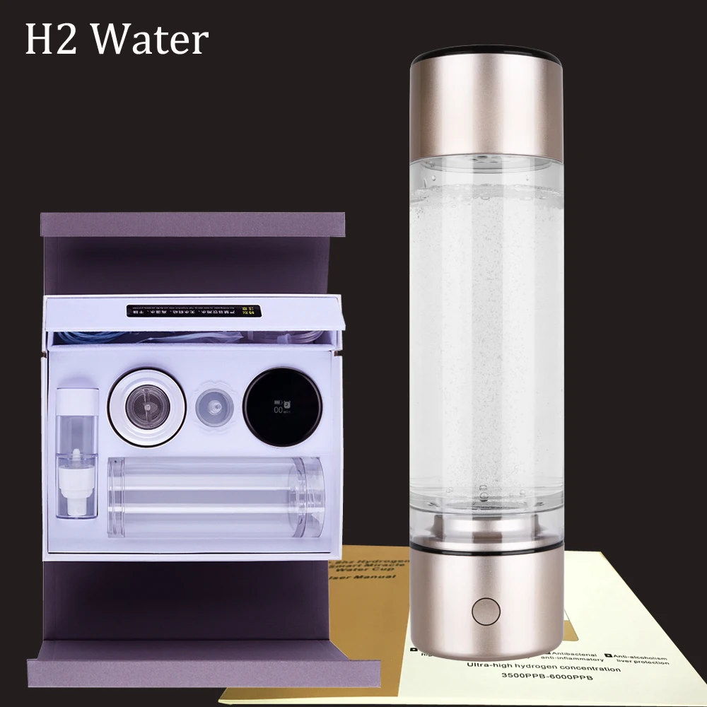 

Intelligent Voice Nano Cup Hydrogen Water Generator Low Frequency Hertz Bottle Can Breathe Electrolysis Pure H2 Gas Rechargeable