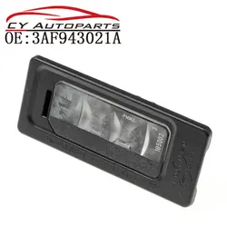 3AF943021A New LED Lights License Plate For VW Touran Tiguan Golf Passat Sharan