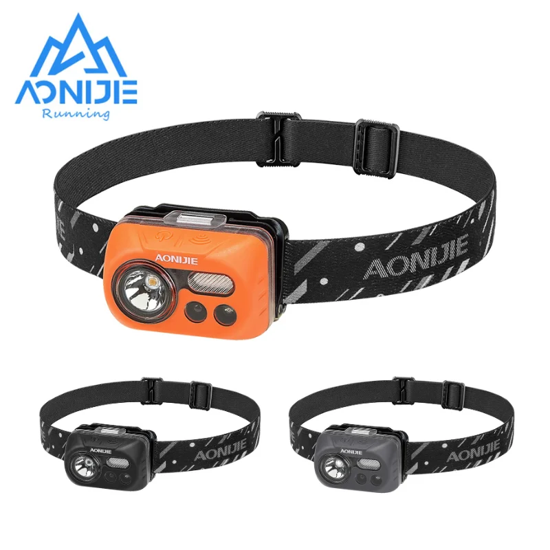 

AONIJIE E4031 Waterproof Sensitive LED Headlight Headlamp Flashlight Sensor Light For Running Fishing Camping Hiking Cycling