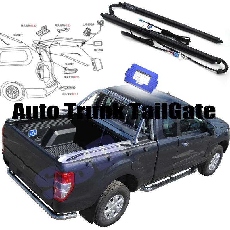 For Ford Ranger T6 Car Power Trunk Lift Electric Hatch Tailgate Tail gate Strut Auto Rear Door Actuator