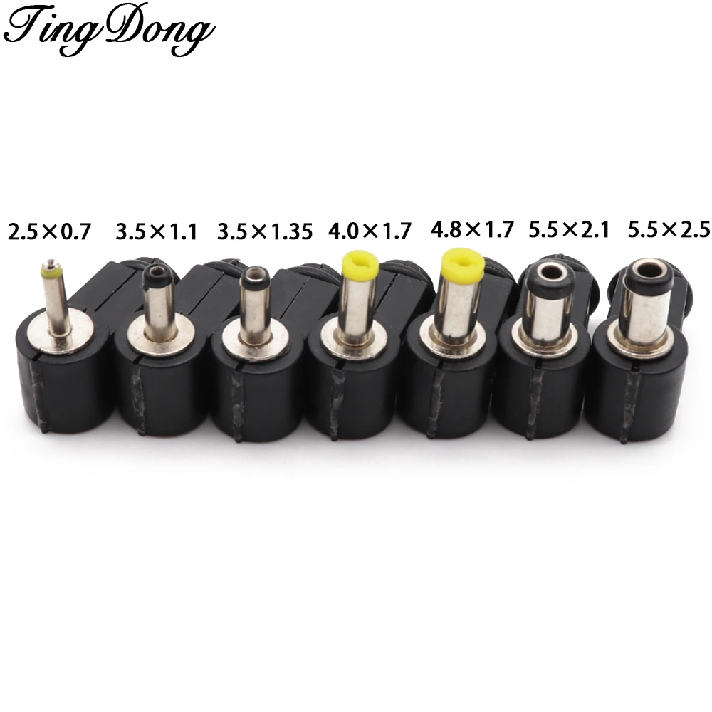 5.5*2.5 2.5*2.1 4.8*1.7 4.0*1.7 3.5*1.35 3.5*1.1 2.5*0.7 5.0*3.0 Right Angle DC Power Plug Welding Connetor