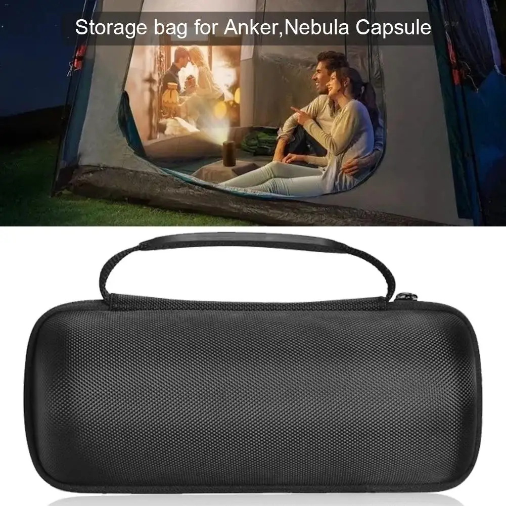 TV Projection Device Hard EVA Travel Bag Cover Case Smart Mini Projector Pocket Cinema Storage Box For Ankers Nebula Capsule M2