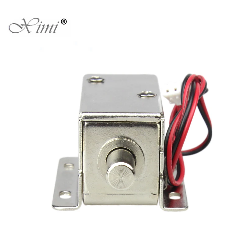 Mini waterproof electromagnetic lock DC 12V electric bolt lock small electric control cabinet door lock