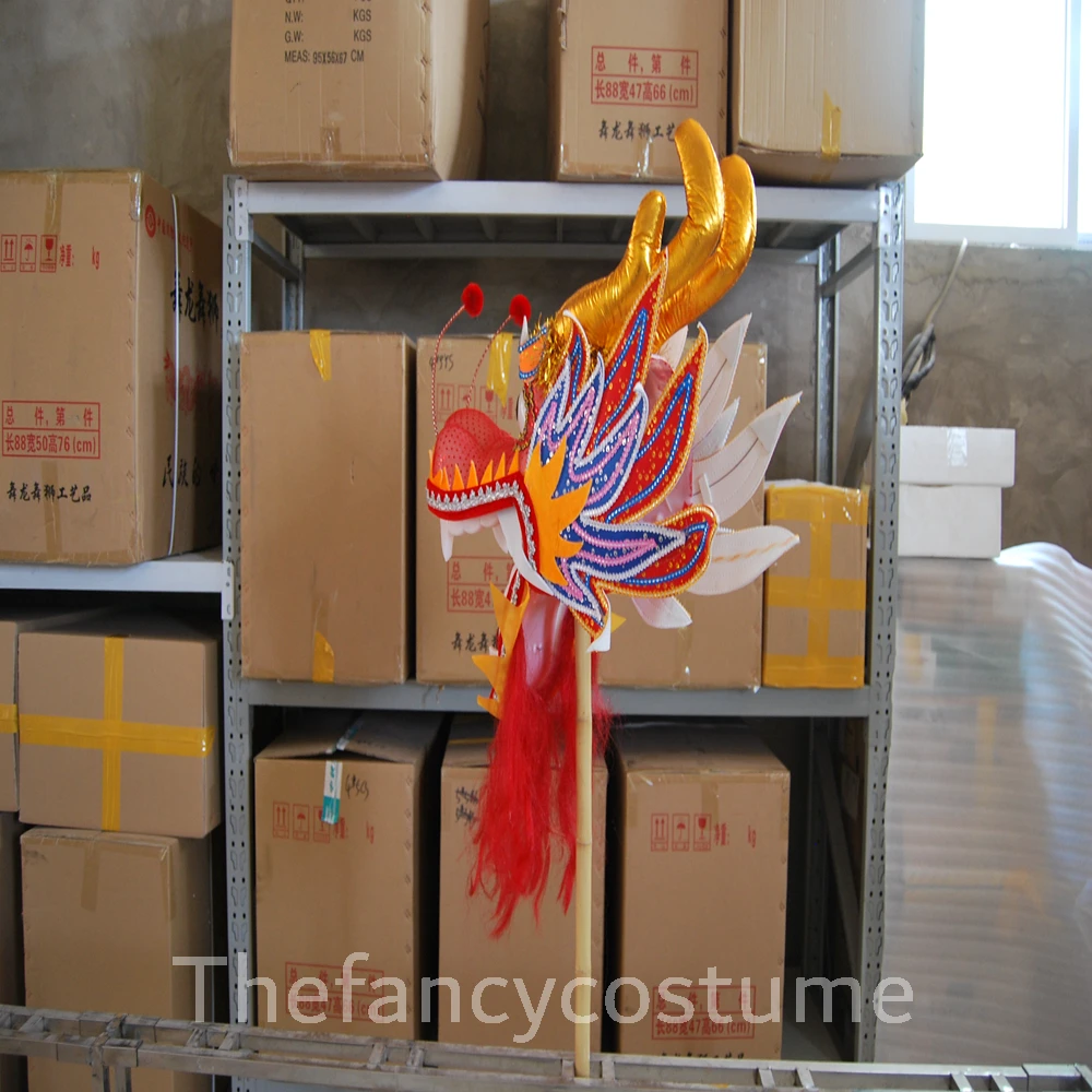 Chinese Traditional Culture 4m Student Length Size 5 DRAGON DANCE ORIGINAL Folk Festival Celebration Costume