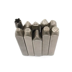 Metal Jewelry Stamps 68mm Flower Steel Stamping Tool for Bracelet Ring DIY Leather Wood