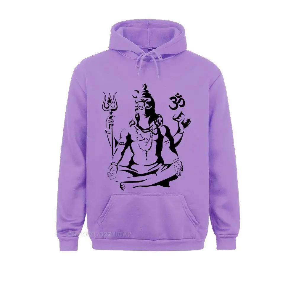 Lord Shiva Sketch Hoodie Men Long Sleeve Stylish Crewneck Cotton Clothes Travel Harajuku Hoodies For Men