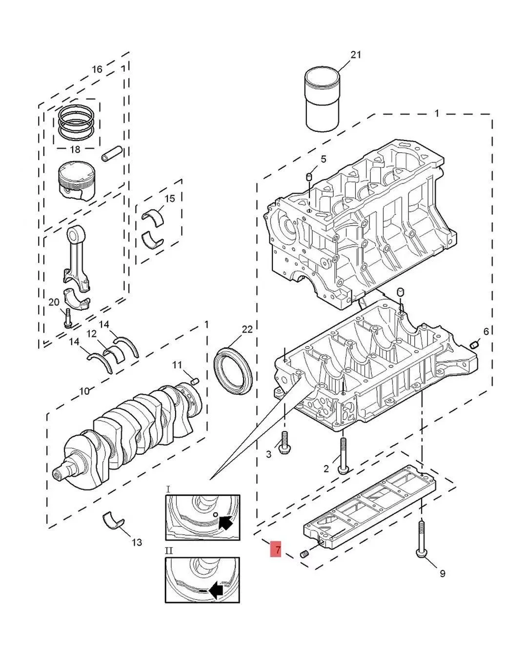 1pcs RAIL ASSY-ENG OIL FED for Chinese SAIC ROEWE 550 MG6 750 1.8T engine Auto car motor parts LCN000140