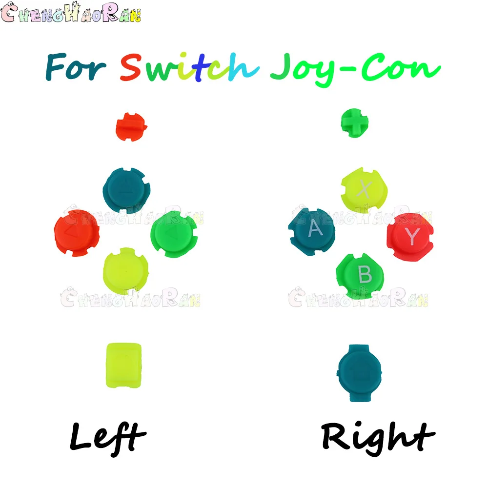 ChengHaoRan 1Set Left Right set Replacement Buttons set for Nintend switch joy-con for NS Switch NS game console joy con
