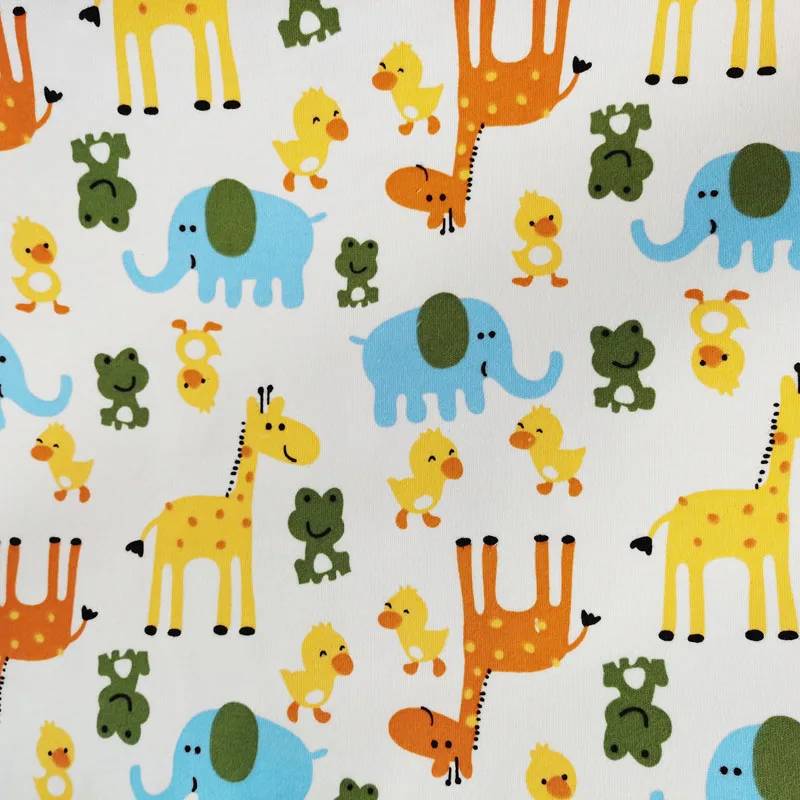 high quality washable waterproof soft cotton PUL fabric with breathable TPU film for cloth diapers changing mats material