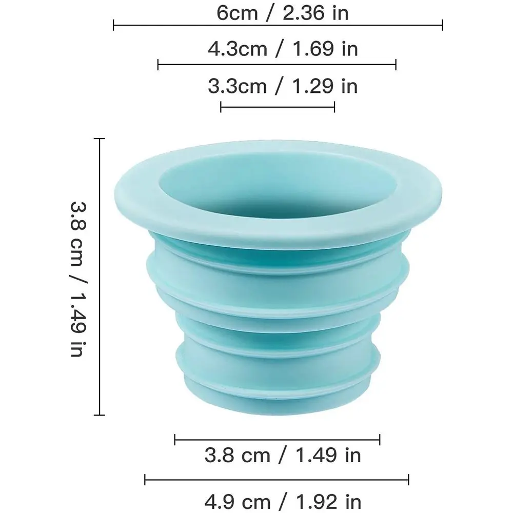 Connecteur de tuyau télescopique pour machine à laver domestique, anneau d'étanchéité pour tuyau d'égout, couvercle de banc, bouchon de vidange de sol anti-odeur