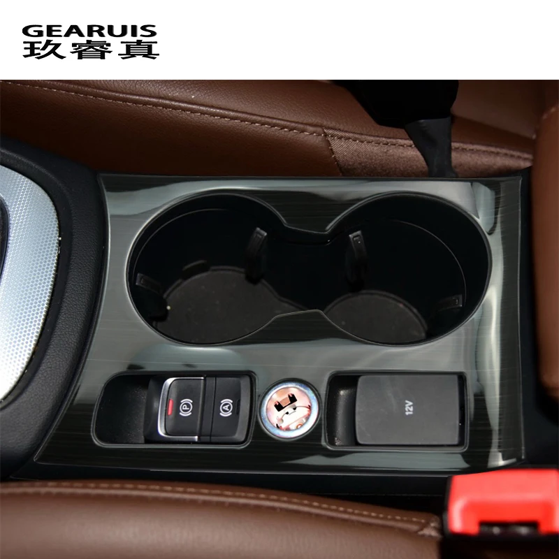 Car Styling adesivo per auto in fibra di carbonio CD pannello di controllo centrale strisce di rivestimento per Audi Q3 accessori Auto adesivi per