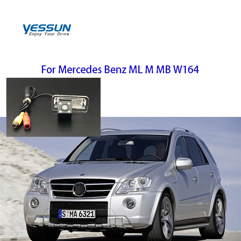 

HD Rear View Camera For Mercedes Benz M Class W164 ML 2005~2011 for mercedes w164 rear camera/License Plate camera