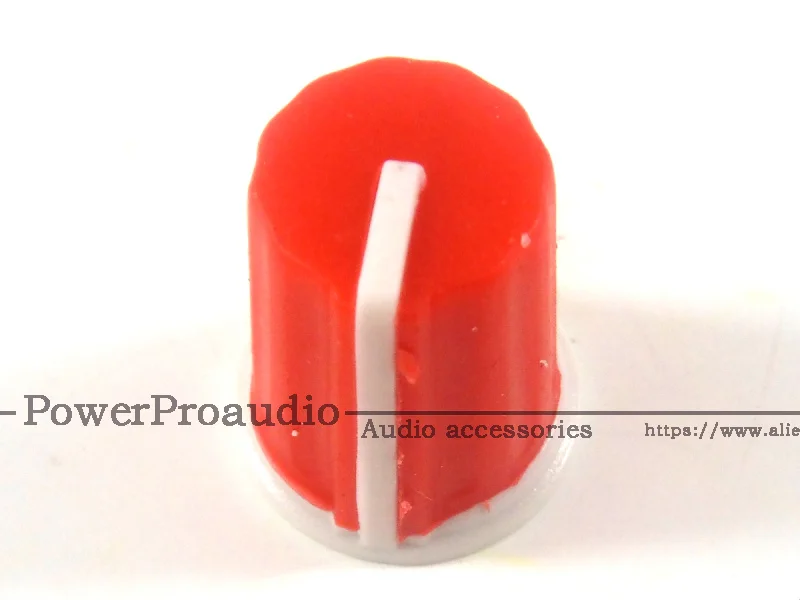 10pcs for Pioneer DJ MIXER DJM Mixer Mixing station knob cap / DIY color rubber potentiometer knob  DAA1305 red Color