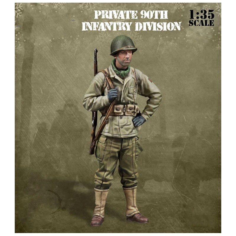 1/35 Resin Model Figure GK, Military theme ，With scenes , Unassembled and unpainted kit