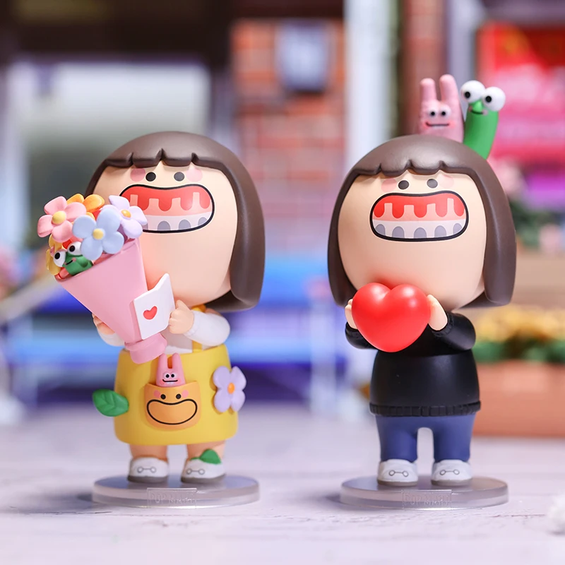 POP MART Gummy Cuộc Sống Hàng Ngày Series Mù Hộp Bộ Sưu Tập Búp Bê Sưu Tập Dễ Thương Hành Động Kawaii Động Vật Đồ Chơi Nhân Vật Miễn Phí Vận Chuyển