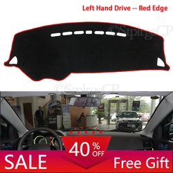 for Mitsubishi Lancer 2008~2016 Ralliart EVO X Galant Fortis EX Anti-Slip Mat Dashboard Cover Pad Sunshade Dashmat Accessories