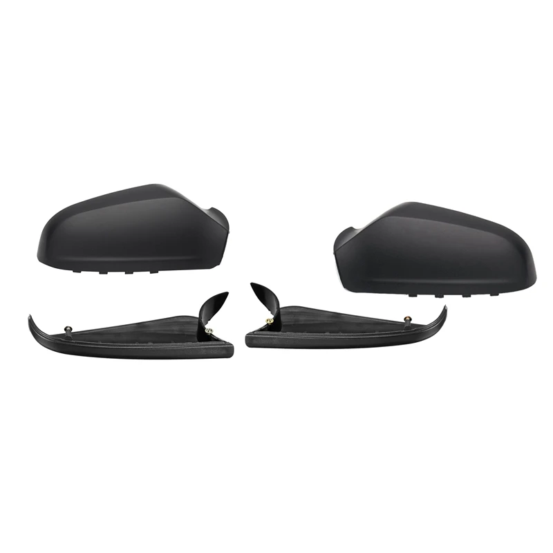 1 Pair Car Side Mirror Housing Wing Mirror Cover For Vauxhall Opel Astra H Mk5 2004-2009 Left & Right