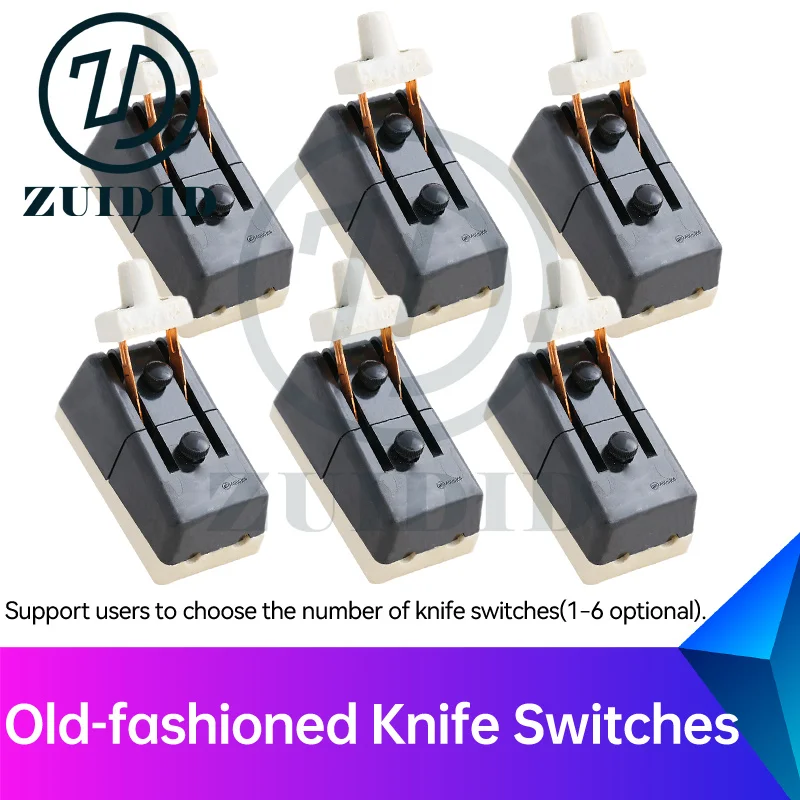 Imagem -04 - Zuidid Escapar Quarto Antigo Faca Switches Prop Virar Todos os Interruptores de Faca para a Posição Correta para Desbloquear Jogo de Fuga