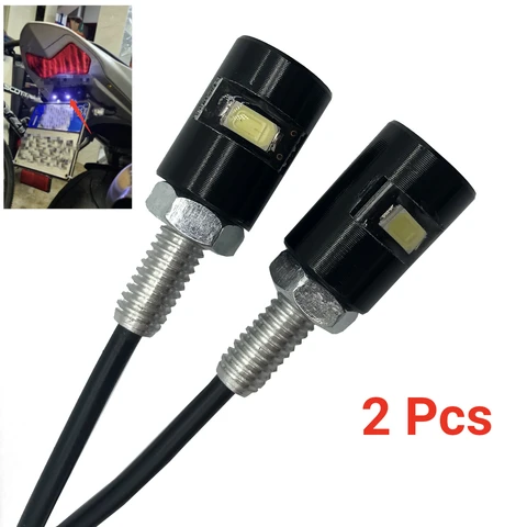 12 В 5630 SMD светодиодный автомобильный мотоцикл освещение номерного знака лампа авто хвост передний винт болт лампы лампы источник света