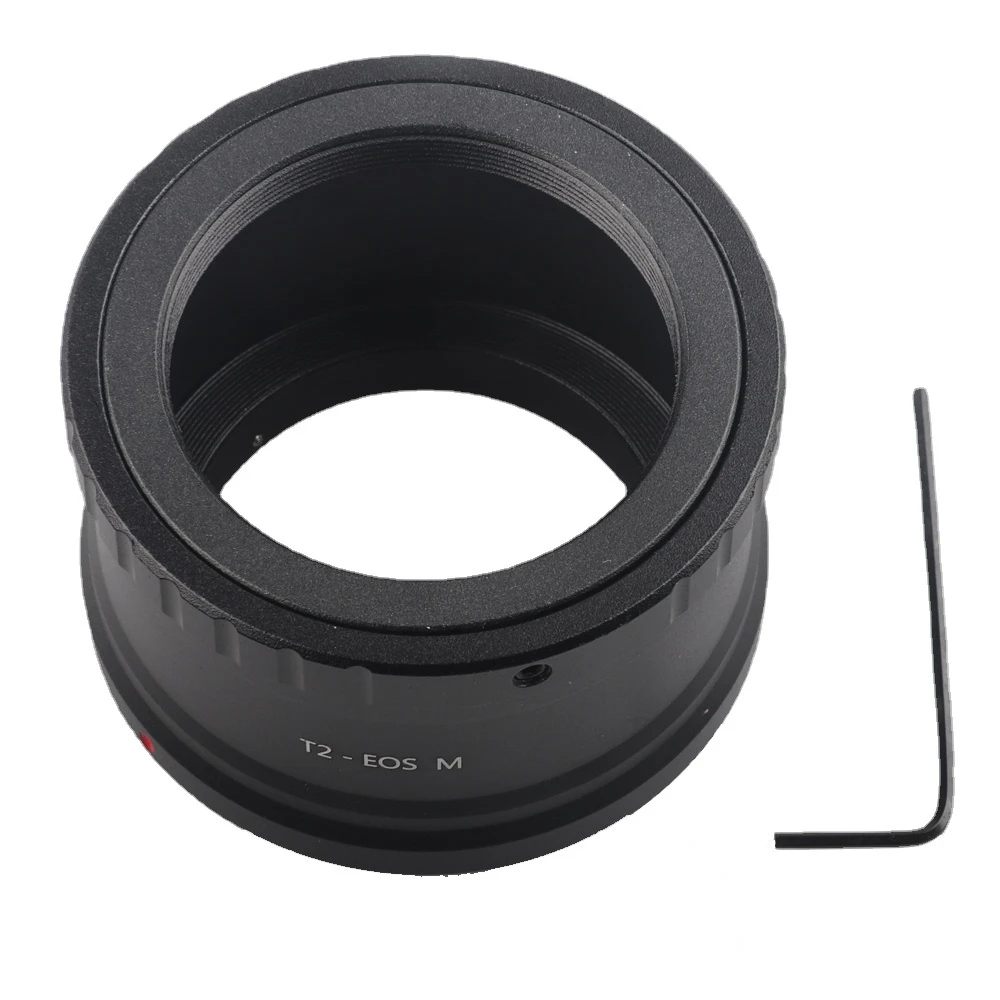 T2-EOS M T Mount Telephoto Lens To EOSM EF-M Adapter Ring for EOSM/M2/M3/M10 Body Mirrorless Camera