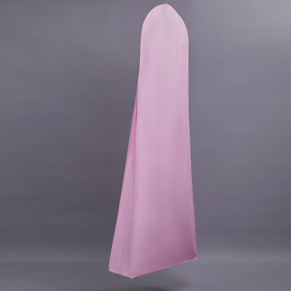 

180cm High Pink Evening Dress Dust Cover DustProof Bag Suit For Wedding Gown Suitable Bridal Shops Perfect Quality