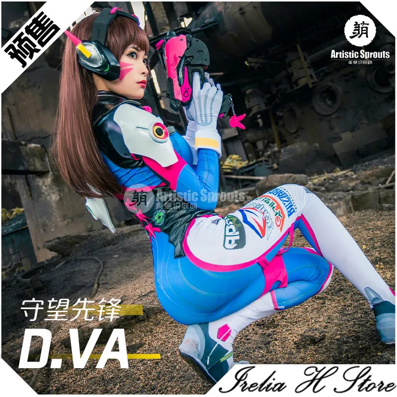 pre-order DVA Cosplay Costume Song Hana jumpsuit driving set cosplay costume