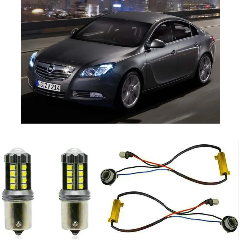 

Fog lamps for Opel Insignia A G09 Stop lamp Reverse Back up bulb Front Rear Turn Signal error free 2pc