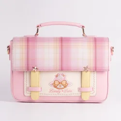 Japanese college style sweet student lolita handbag JK uniform cosplay anime shoulder bag kawaii girl gothic lolita bag loli