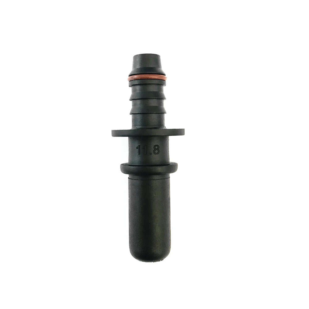

Large Hose Connector,11.8mm ID8 Fuel Line Fitting Connector,SAE12 Elbow Plastic Connector