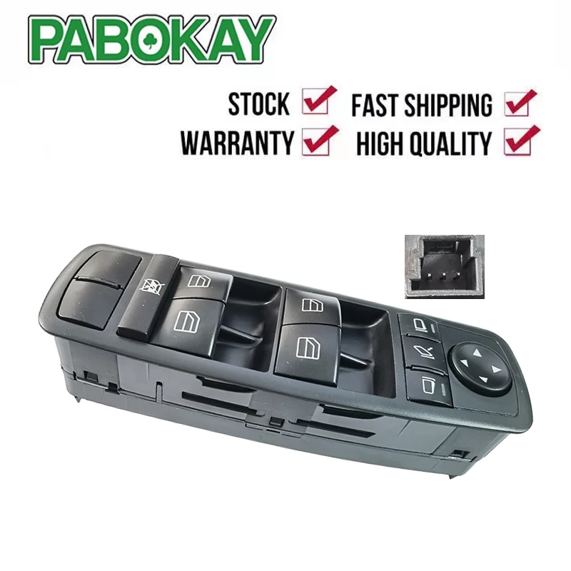 2518300290 Power Window Switch For Mercedes Benz W164 GL320 GL350 GL450 ML320 ML350 ML450 ML500 R A2518300290 A251 830 0290 