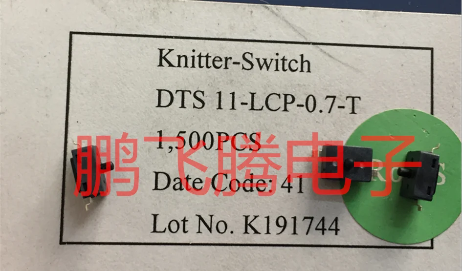 Imagem -03 - Alemão Knitter Dts 11-lcp0.7-t Micro Microswitch Detecção de Botão de Reconjunto Remendo de Superfície 2-detecção Pin Botão de Viagem Peças Lote