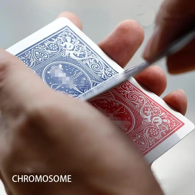 Chromosome Gradual Magic Card Color Change Magic Tricks Props gimmicks Close-Up Magic Fun Mentalism Illusion Gimmicks Magician