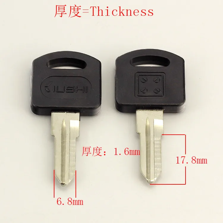 A115 left groove Wholesale Locksmith Keymother Brass House Home Door Blank Empty Key Blanks Keys 25 pieces/lot