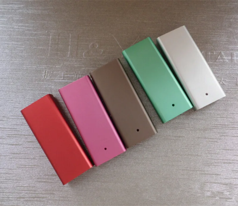 High-grade Lange Aluminium Kurze Aluminium Shell Aluminium Legierung USB Disk Shell Autorisierten Dongle USB Schild Shell