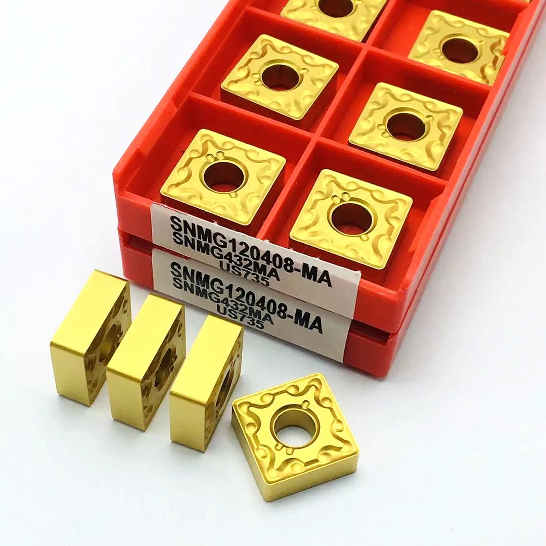 Режущая фреза SNMG120408 SNMG120404 MA VP15TF/UE6020, карбидный Цилиндрический Токарный Инструмент для токарного станка с ЧПУ, резка SNMG 120404