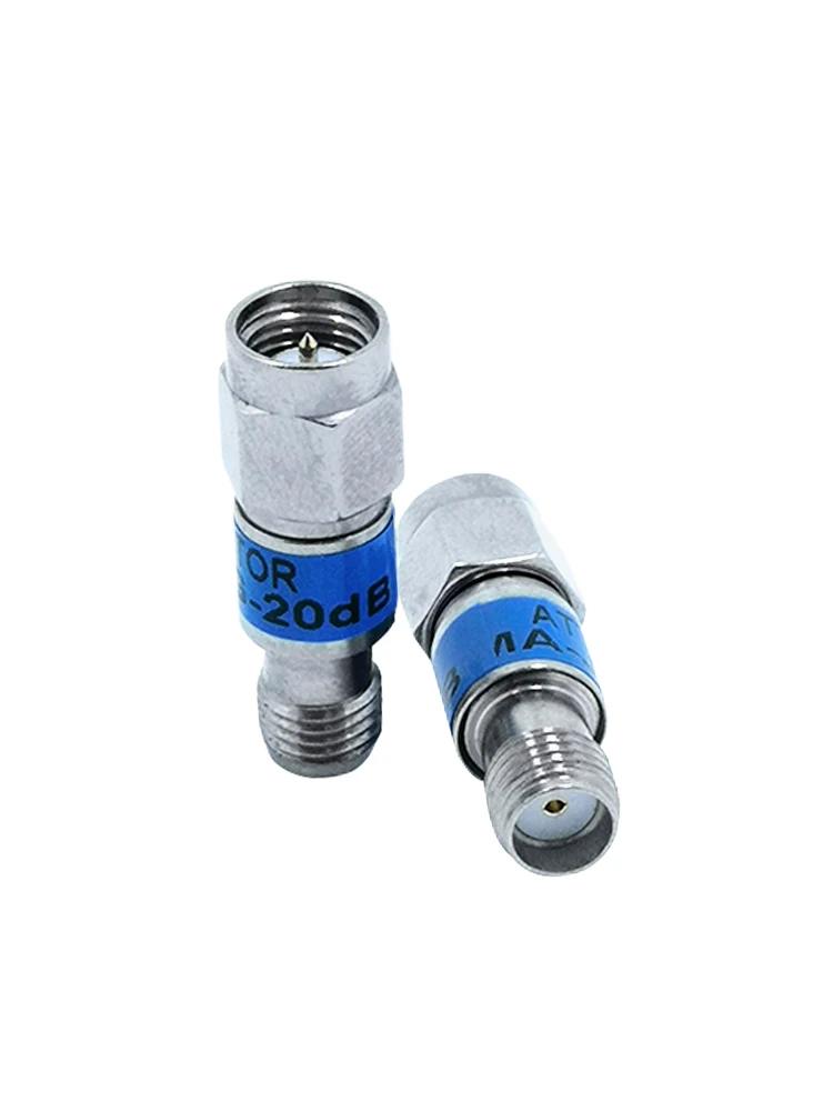 2W Attenuator Coaxial Attenuator SMA-JK Male and Female 10 20 30DB DC-6G RF Signal Attenuator