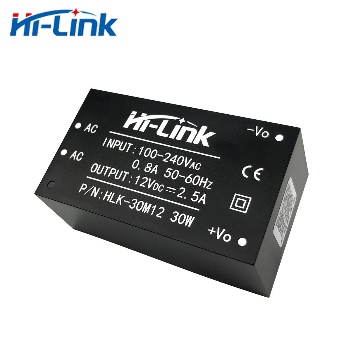 Free shipping 2pcs new Hi-Link 220V 5V/9V/12V/15V 30W  AC DC isolated switching step down power supply module AC DC converter