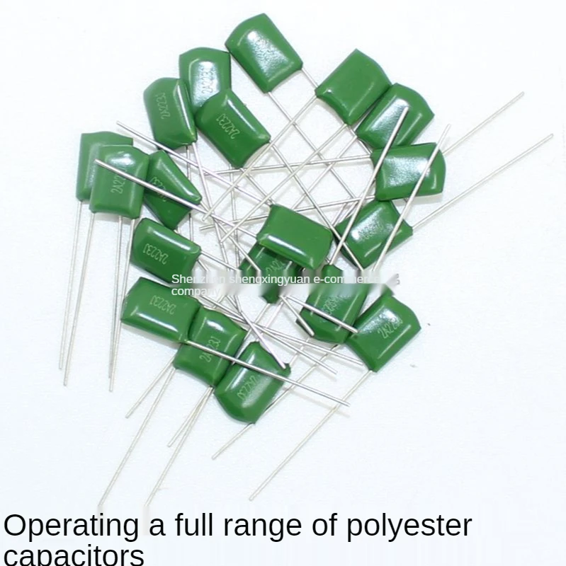 Polyester kondensator 2A223J 100V22NF p = 5MM MYLAR KAPPE 223J 50PCS