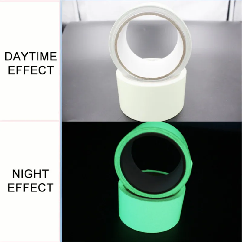 Green/Blue Luminous Tape Self-adhesive Glow In The Dark Stickers Fluorescent Emergency Safety Stage Sticker Tape Home Decoration