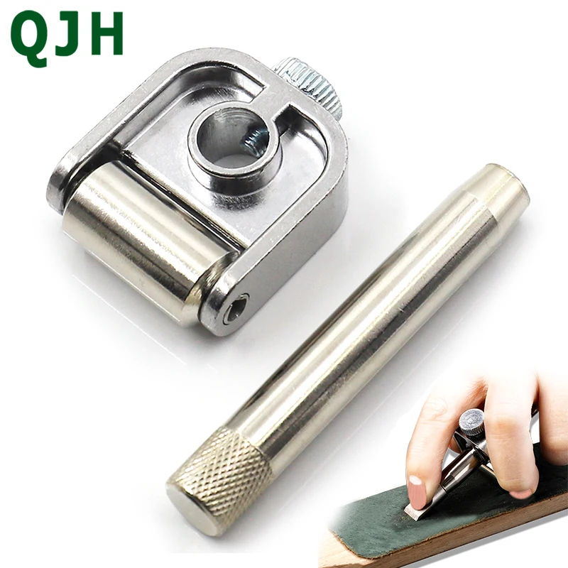 Knife sharpener angle rotation adjuster cutter head positioner sharpener holder manual DIY leather repair sharpener tool