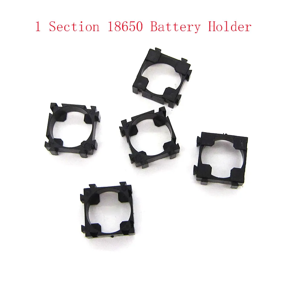 10 Pcs 18650 Lithium Battery Bracket Electric Vehicle Battery Bracket 18650 Battery Holder Fixed Combination Bracket