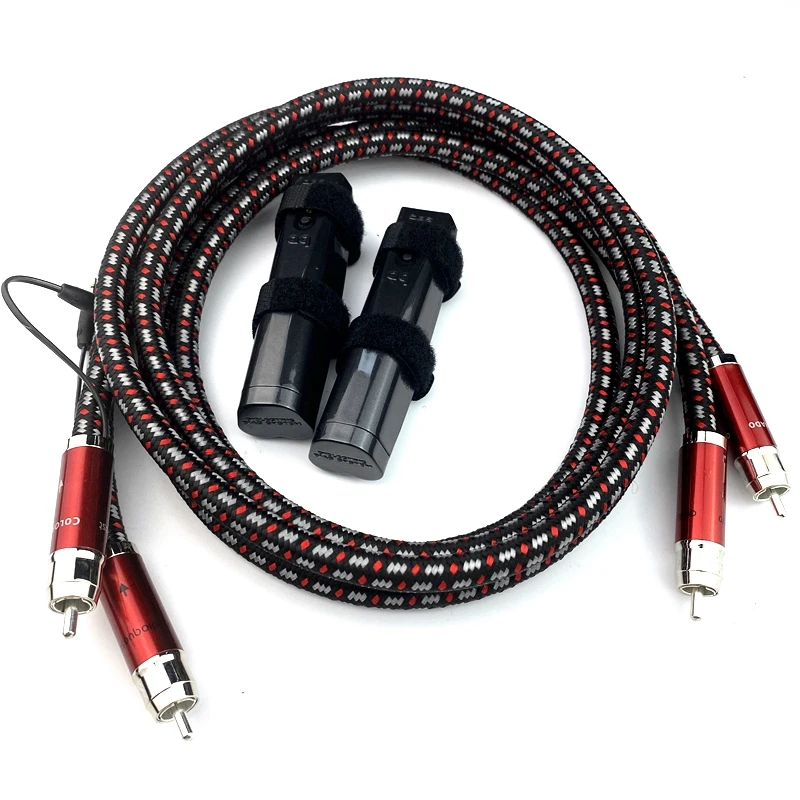 Pair HiFi Audio Interconnect Line COLORADO RCA Cable