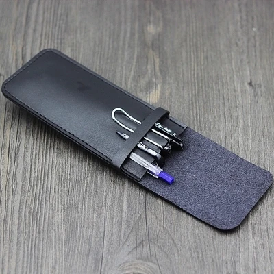 pencil case handwork Pen bag holster not include the pens, just the case price free shipping