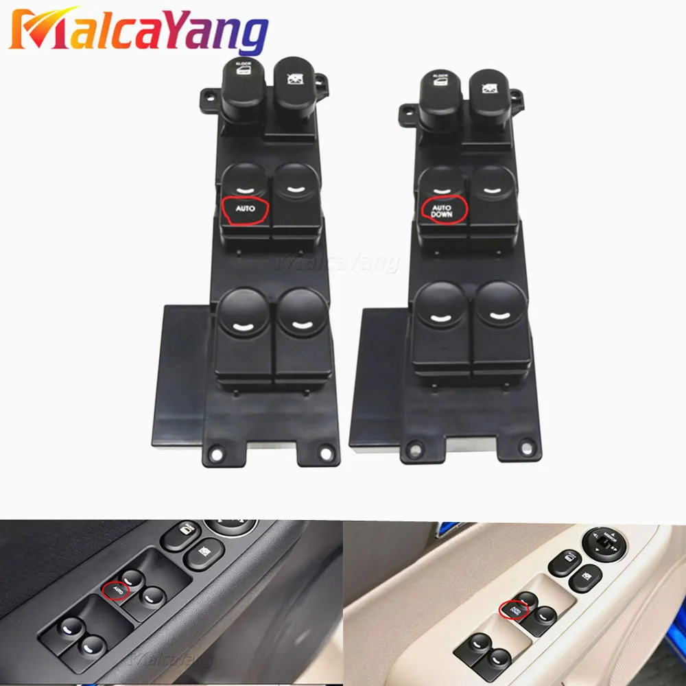 93570-2L010 93570-2L000 Front Left Black Power Window Lifter Control Switch Fit For Hyundai i30 I30cw 2008 2009 2010 2011 16Pins