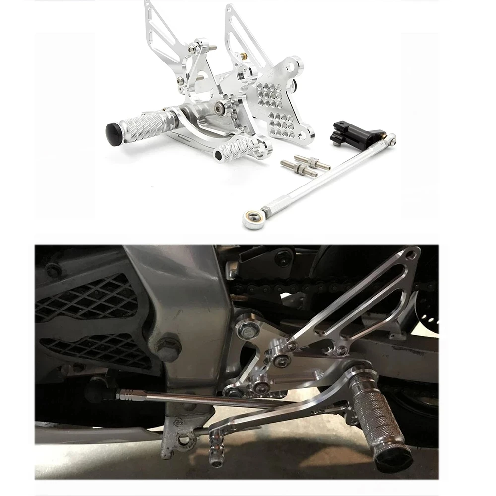 

For Honda Nsf100 Nsr50 Nsf 100 Nsr 50 2004-2010 Cnc Aluminum Alloy Motorcycle Rearset Footrest Footpeg Pedal Foot Peg Rear Set